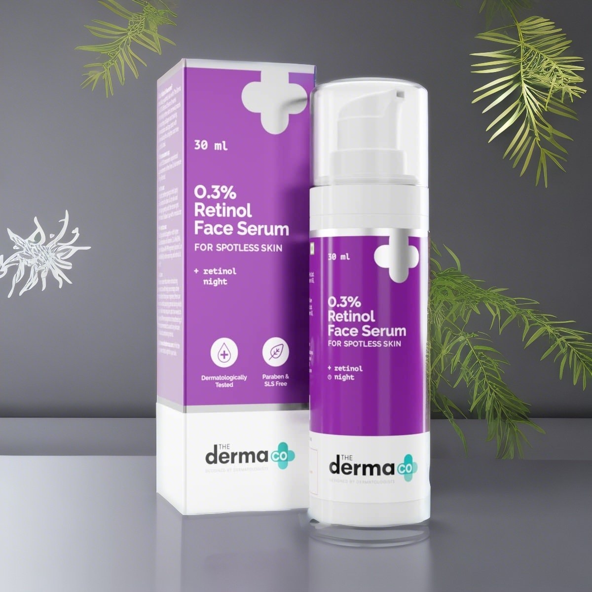 The Derma Co. 0.3% Retinol Face Serum 30gm