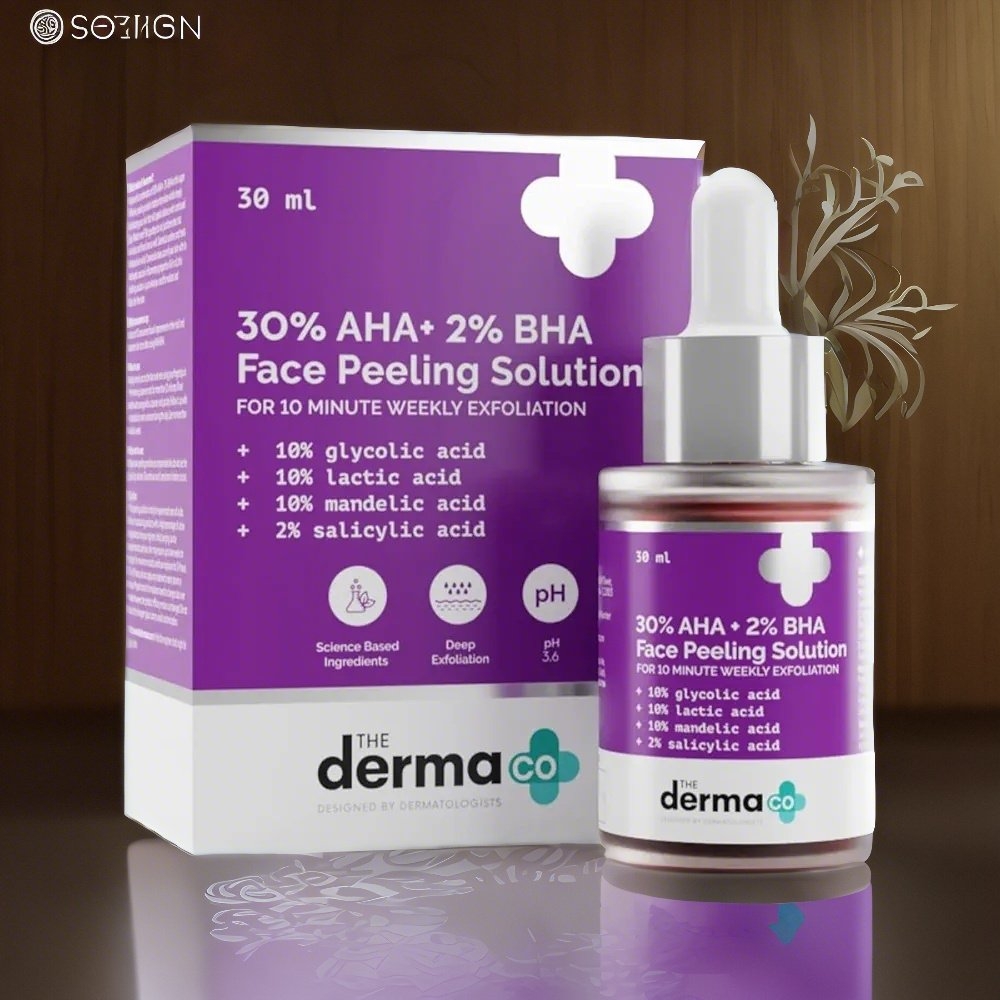 The Derma Co 30% AHA + 2% BHA Peeling Solution  30ml