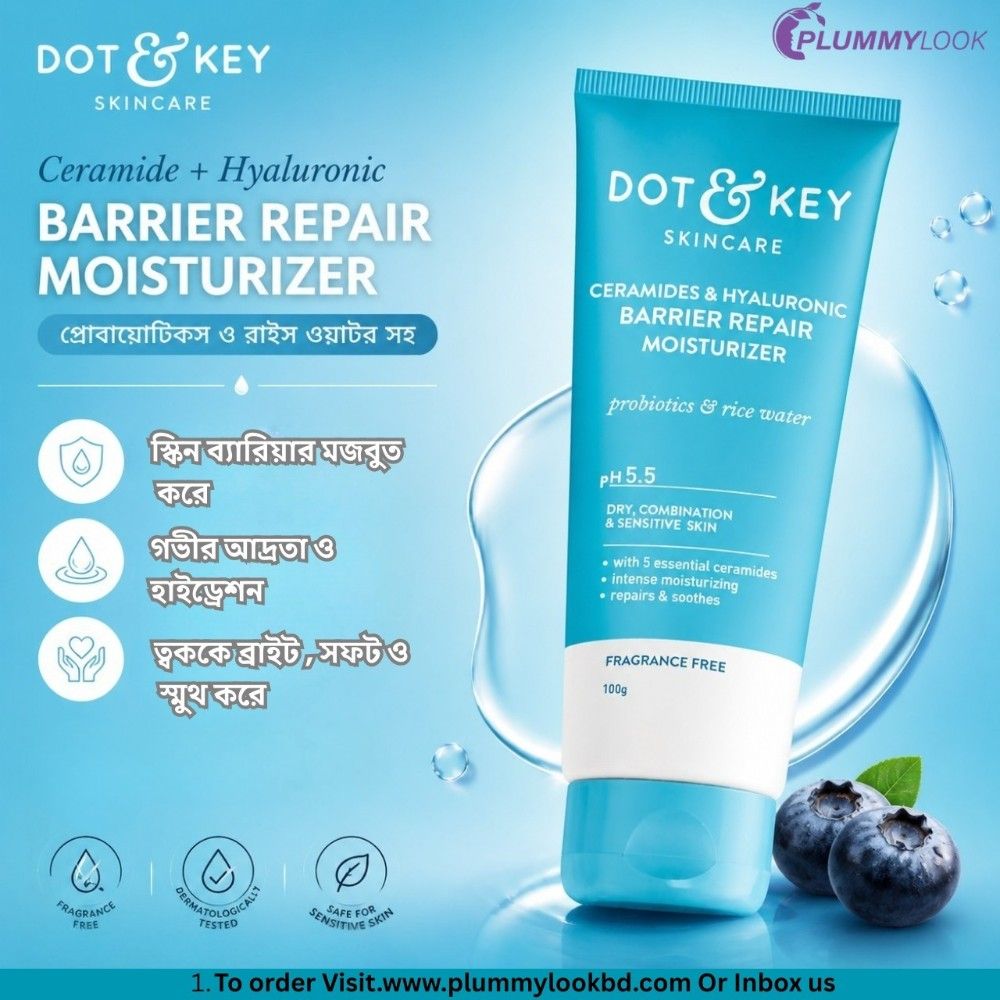 Dot & Key Barrier Repair Moisturizer with Ceramide + Hyaluronic 100ml