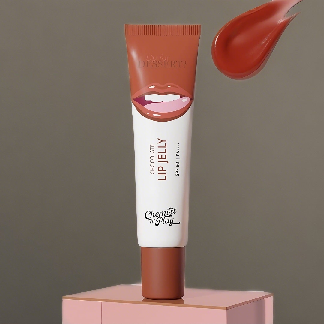 Chemist at play Ceramides + 2% Kojic Acid Tinted Lip Balm (Chocolate) | SPF 50, PA++++ 10gm