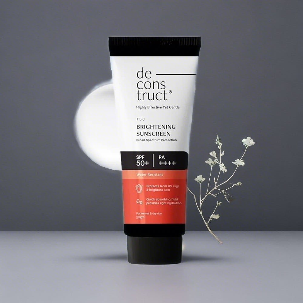 Deconstruct Fluid Brightening Sunscreen with spf 50+ 50gm