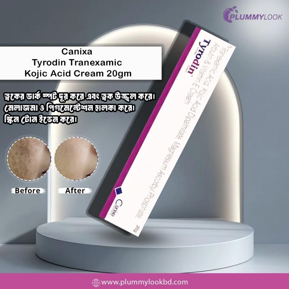 Tyrodin Tranexamic Acid, Kojic Acid,Dipalmitate Cream  20gm