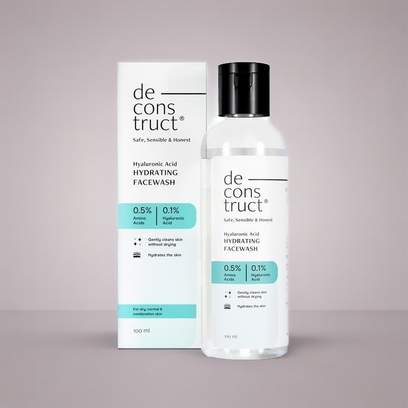 Deconstruct Hyaluronic Acid Hydrating Face Wash  100ml
