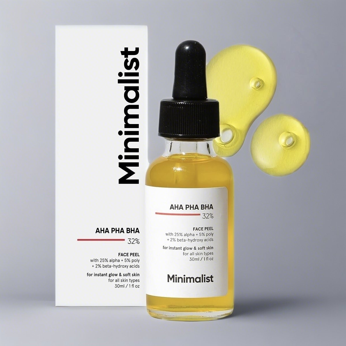 Minimalist AHA PHA BHA 32%  Face Peel 30ml