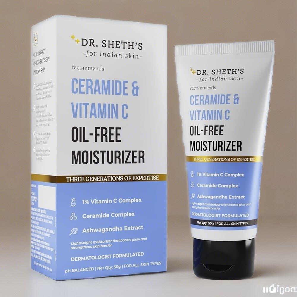 Dr.Sheths Ceramide & Vitamin C Oil free Moisturizer 50gm