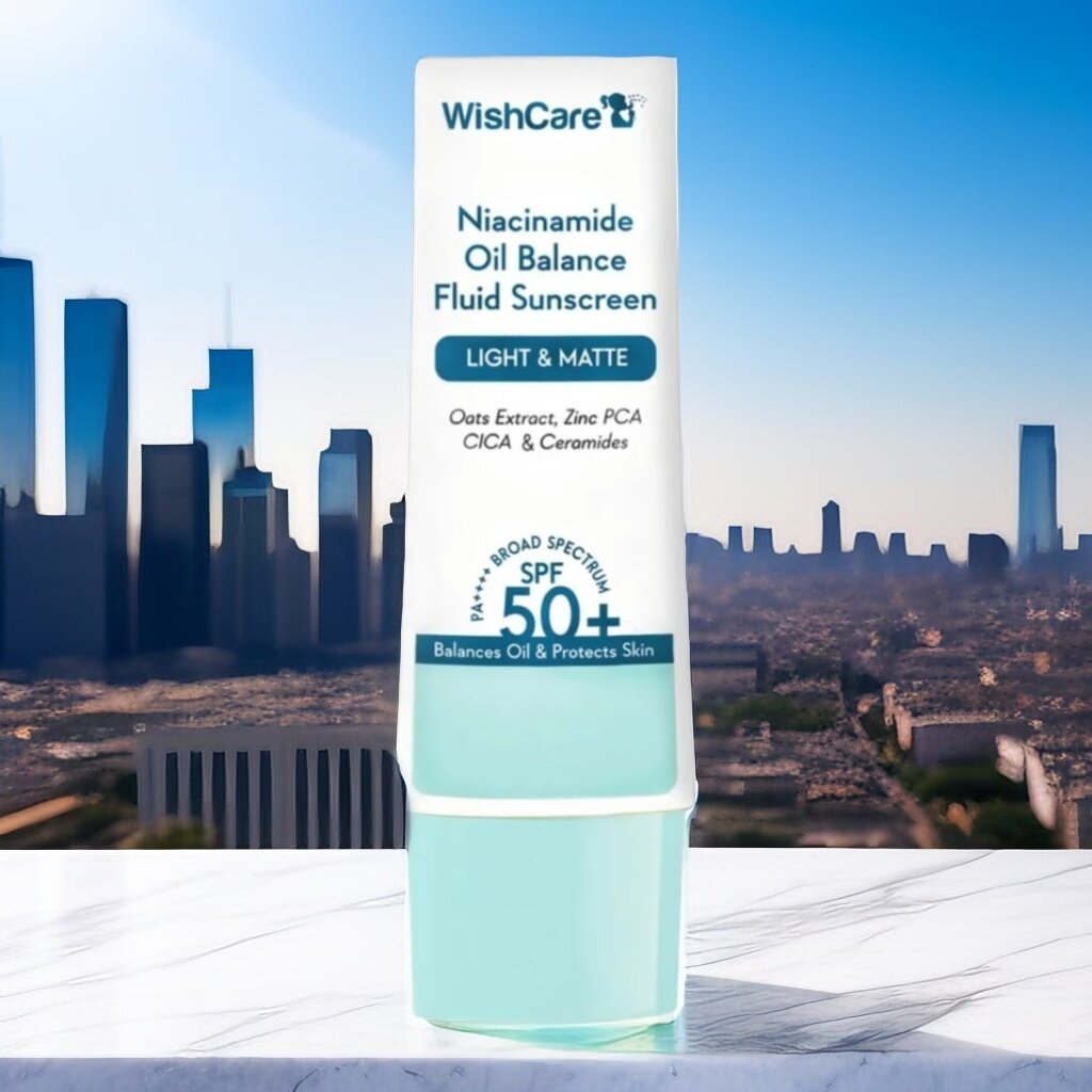 Niacinamide Oil Balance Fluid Sunscreen | SPF50 PA++++ , (50g)