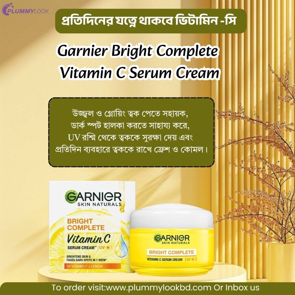Garnier Bright Complete Vitamin C Serum Cream