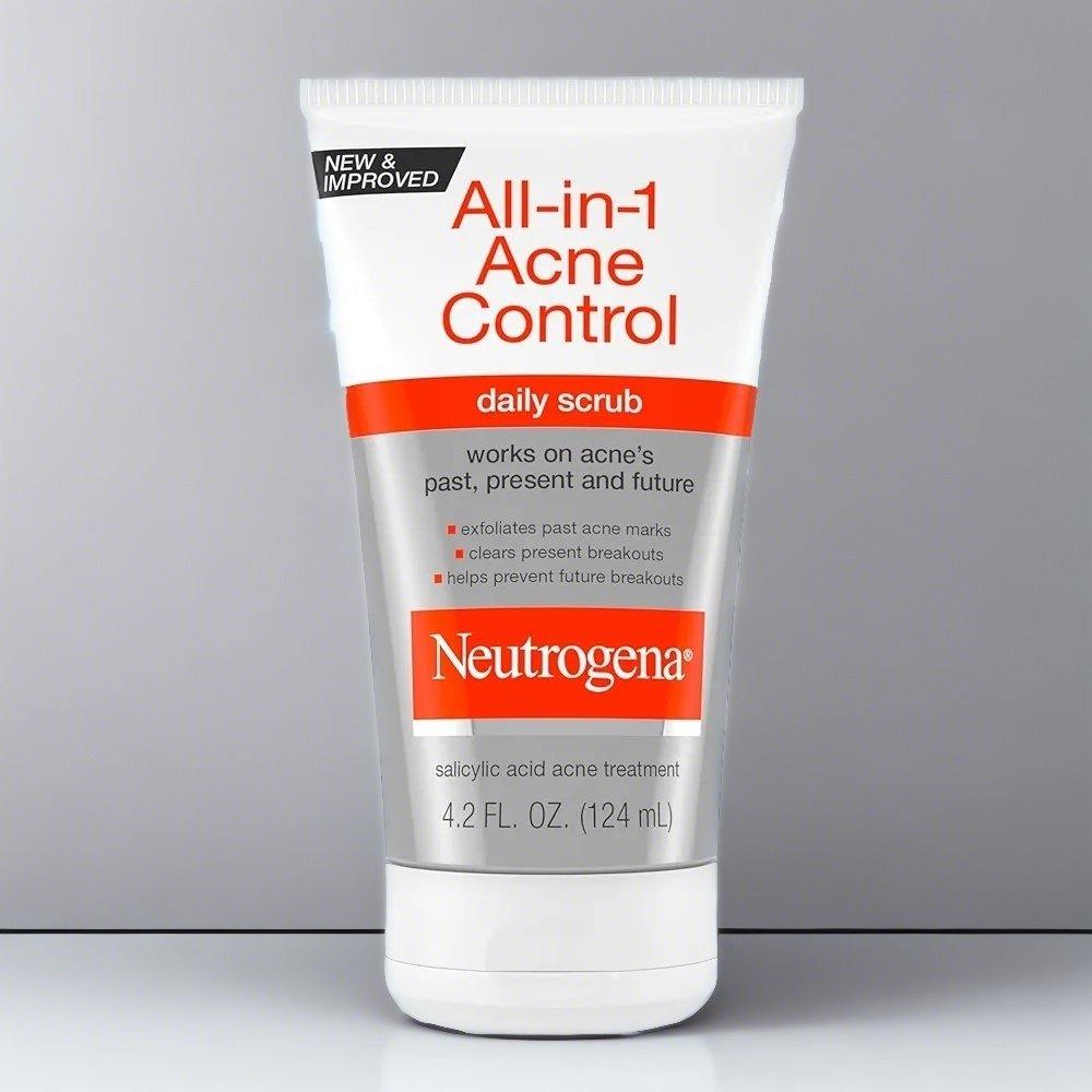 Neutrogena All-in-1 Acne Control Daily Scrub 124ml
