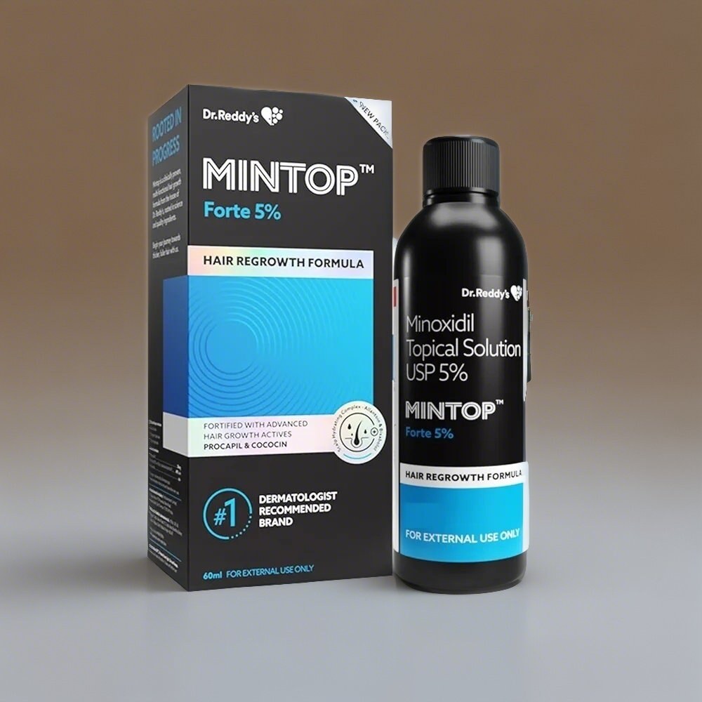 Mintop Forte Mintop Forte 5% -  Hair Restore Formula with Minoxidil | 60ml