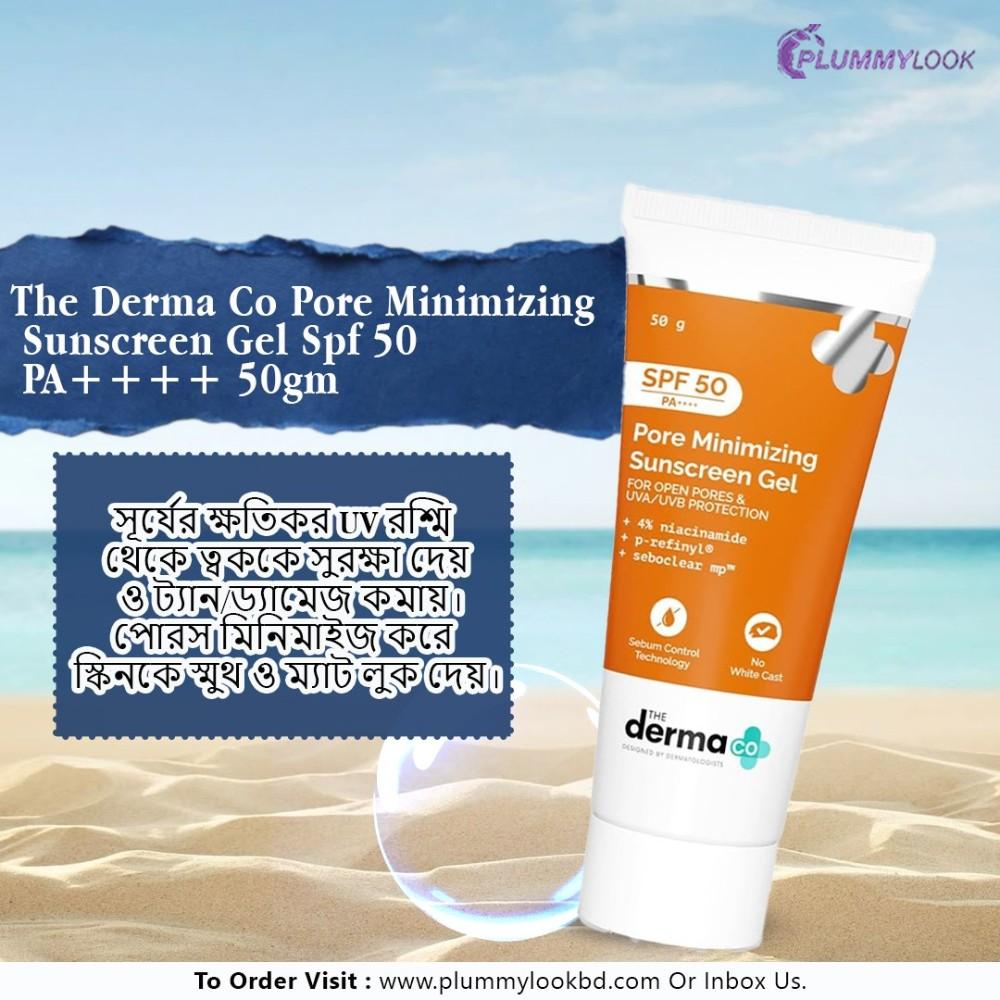 The Derma Co Pore Minimizing Priming Sunscreen SPF 50 (50g)