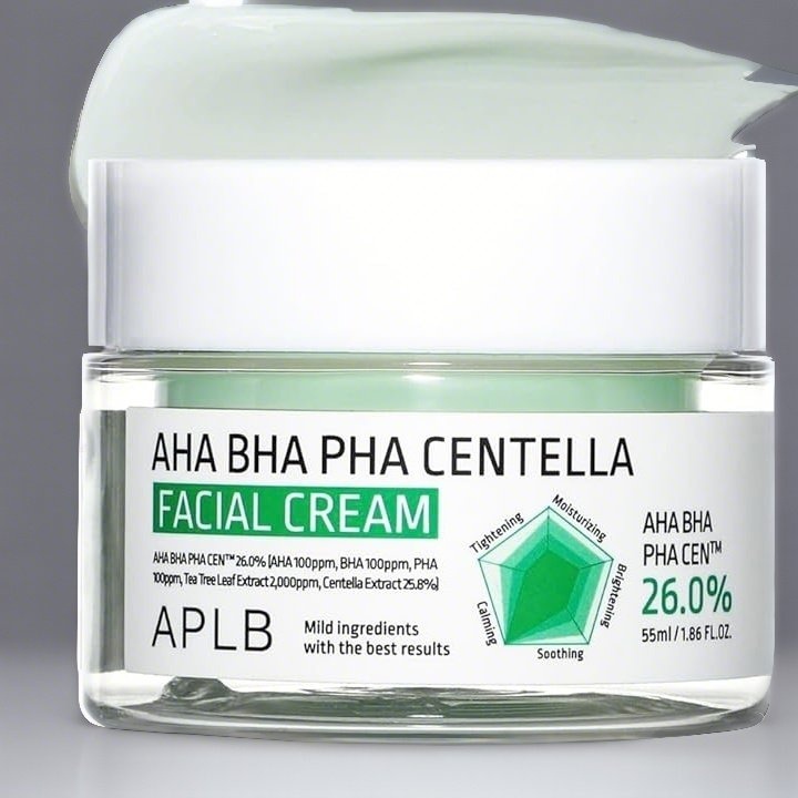 APLB Aha Bha Pha Centella Facial Cream 55ml