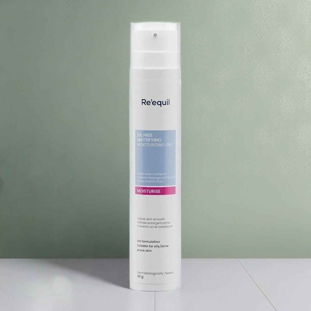 Re'equil Oil Free Mattiffying Moisturising Gel 50gm