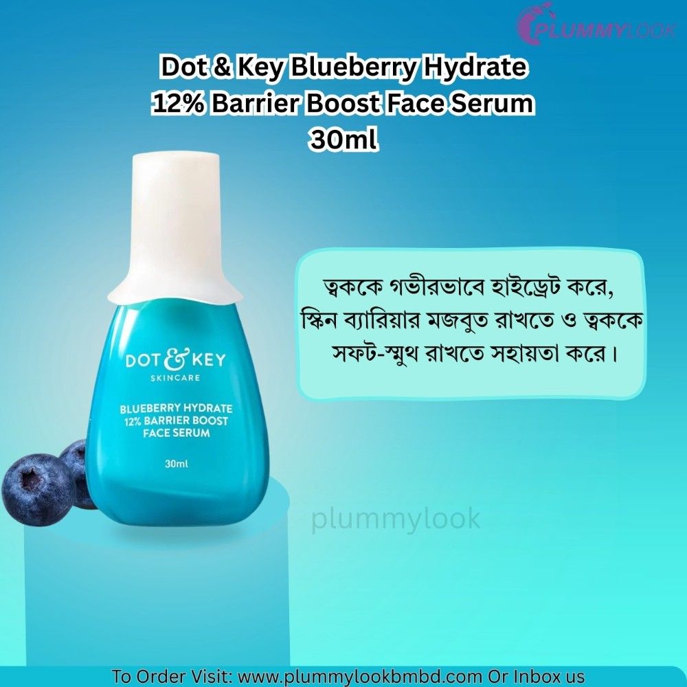 Dot & Key Blueberry Hydrate 12% Barrier Boost Face Serum 30ml