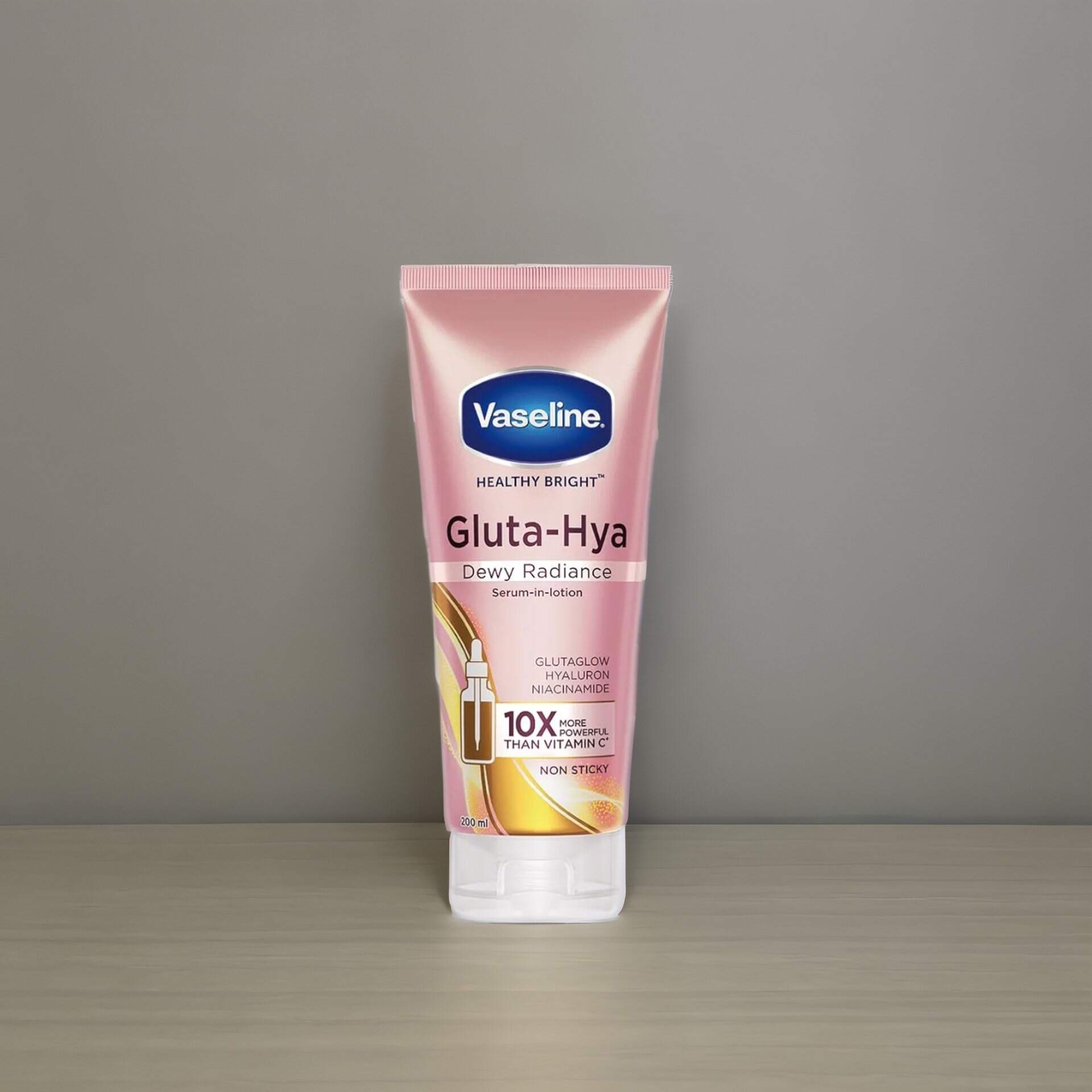 Vasline Healthy Bright Gluta-Hya Dewy Radiance Serum -in-lotion 200ml