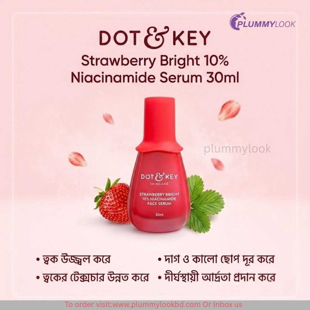 Dot & key Strawberry Bright 10% Niacinamide Serum 30ml