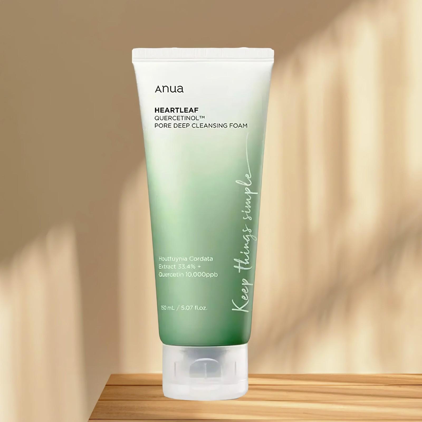 Anua Heartleaf Quercetinol Pore Deep Cleansing Foam 150ml