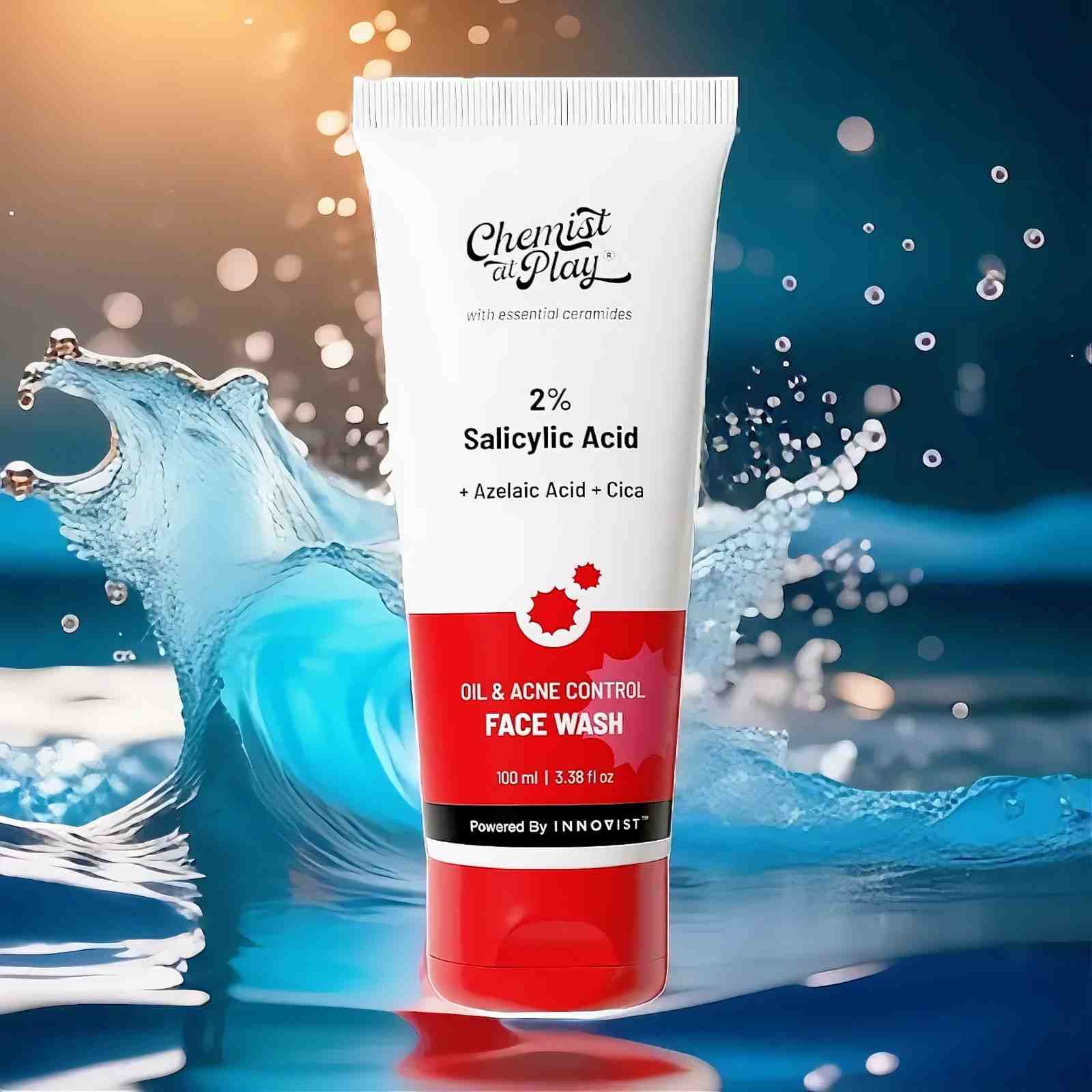 Chemist At Play 2% Salicylic Acid Oil & Acne Control Facewash 100ml