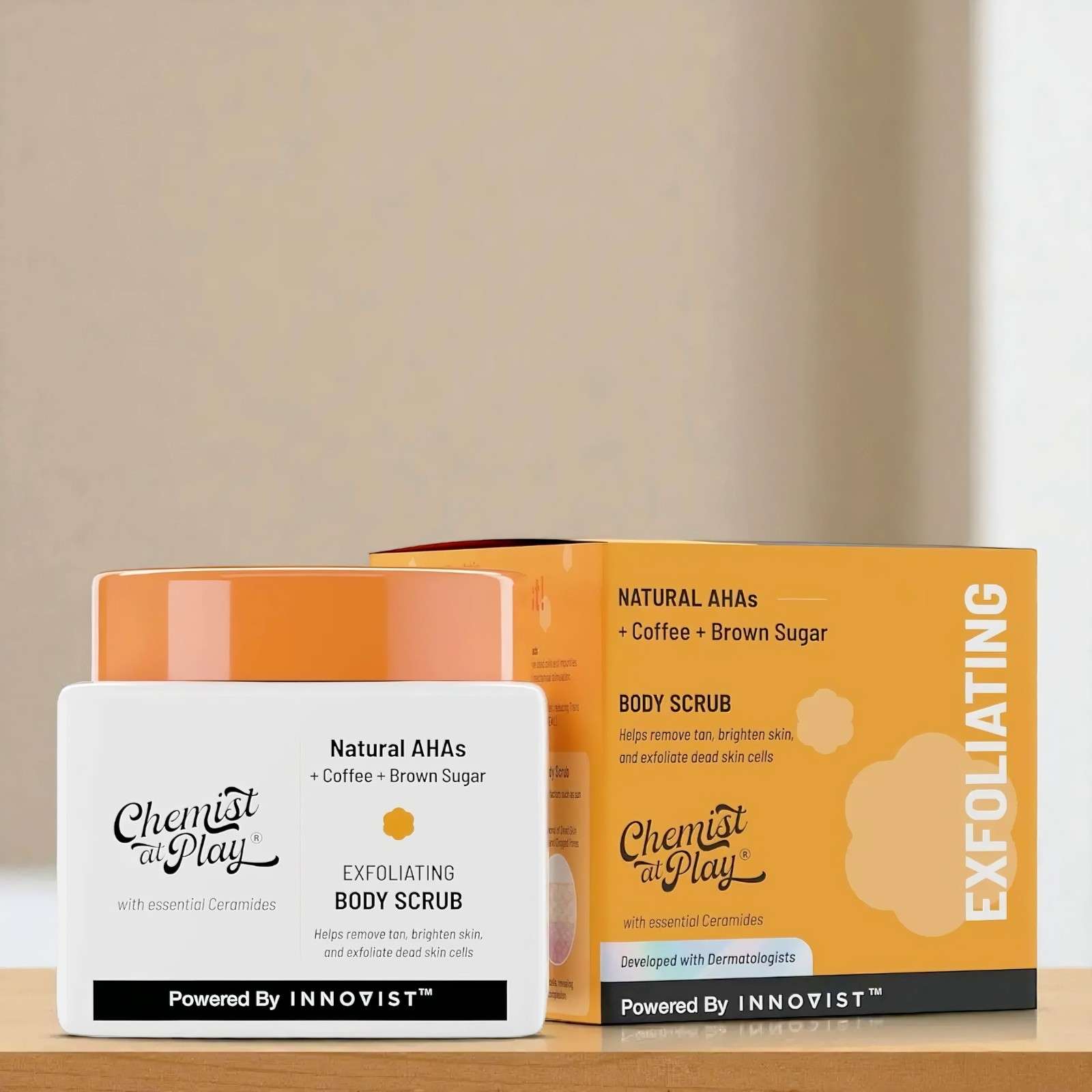 Chemist At Play Exfoliating Body Scrub er 75gm