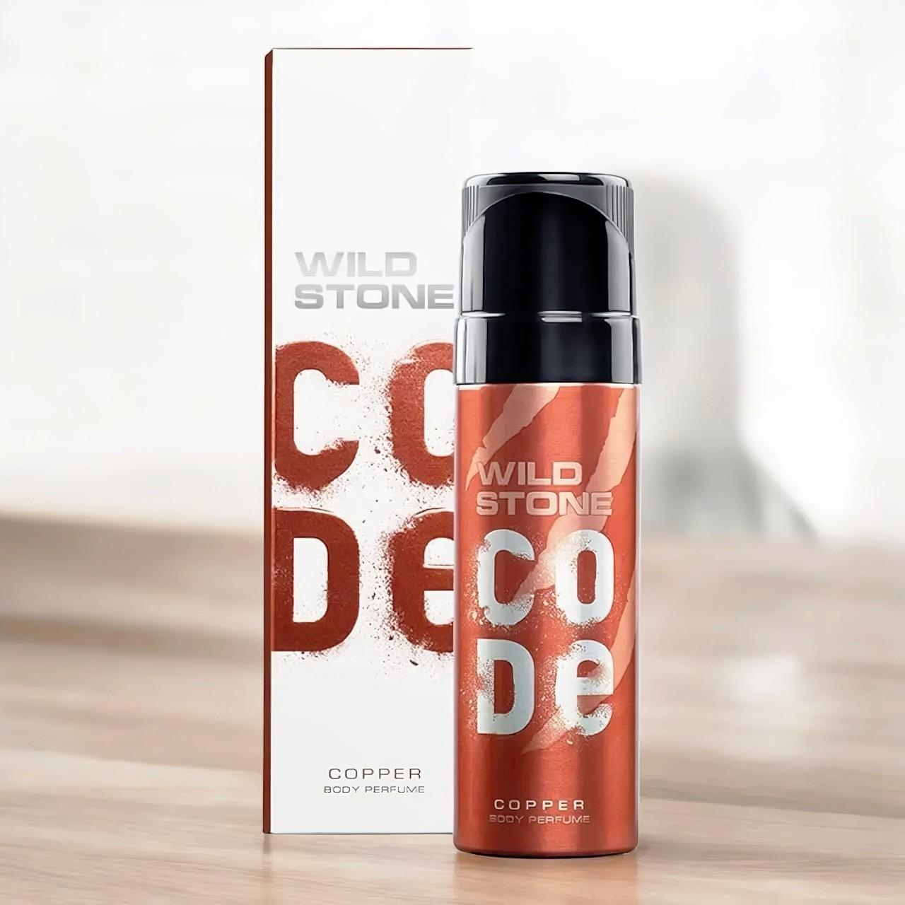 Wild Stone Code Copper Body Perfume 120ml