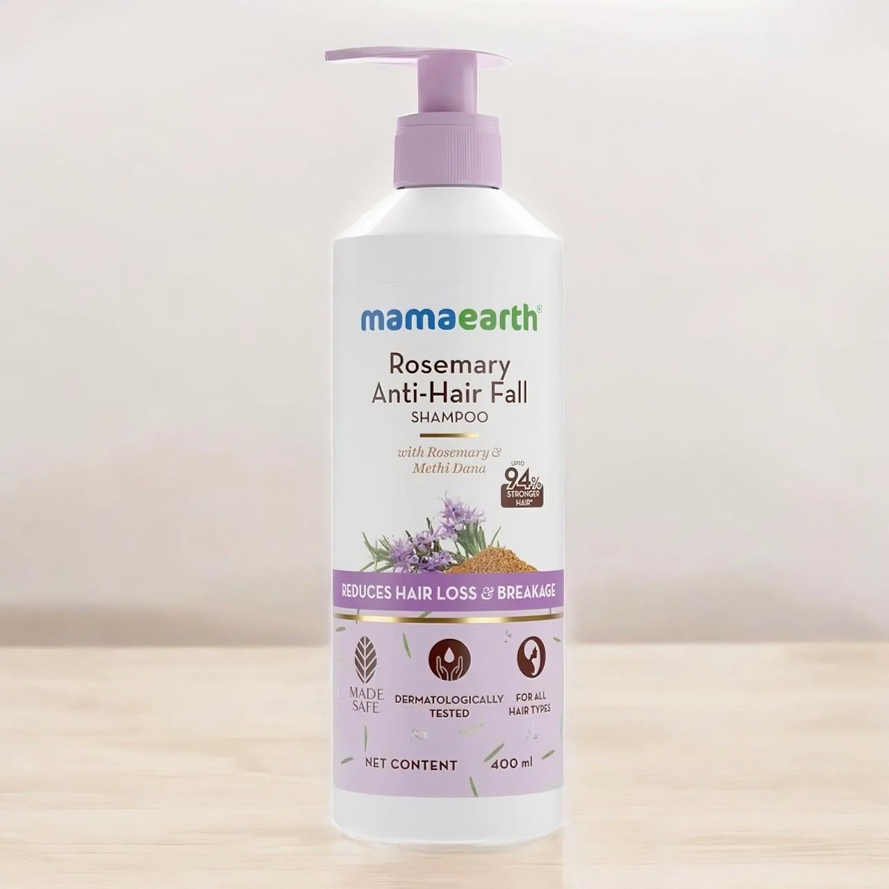 Mamaearth Rosemary Anti-Hair Fall Shampoo 400ml