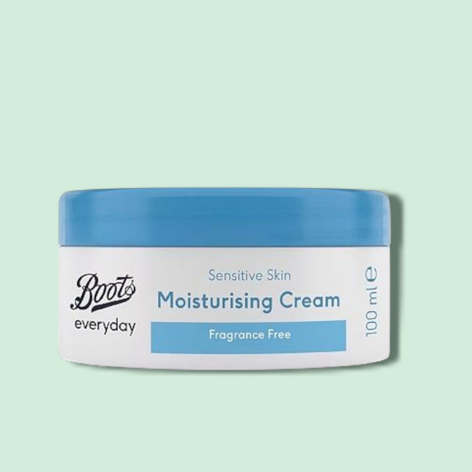 Boots Sensitive Skin Moisturising Cream Fragrance Free 100ml