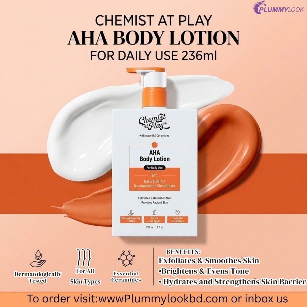 Chemist At Play Aha Body Lotion For Daily Use 236ml