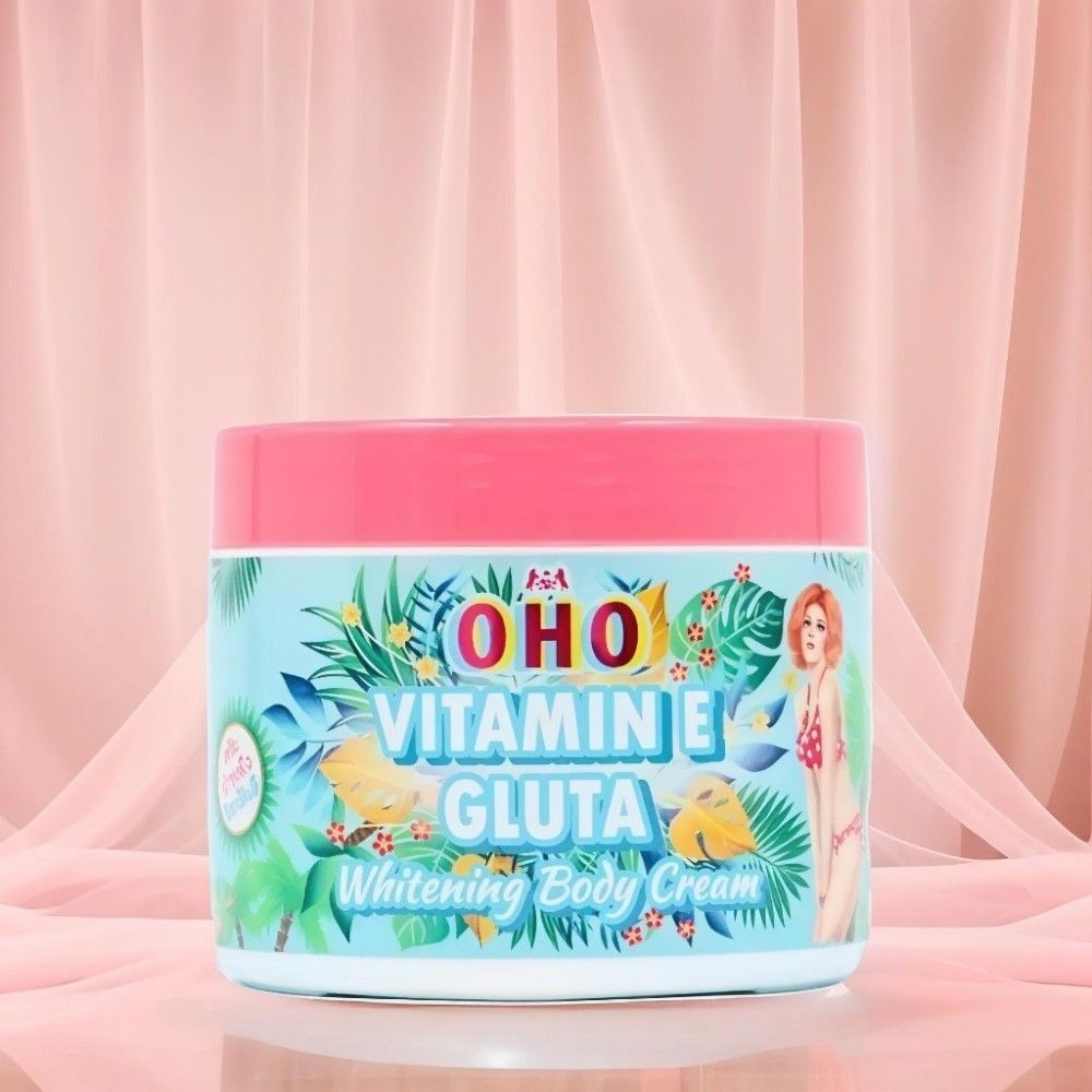 OHO Vitamin E Gluta Whitening Body Cream 300gm