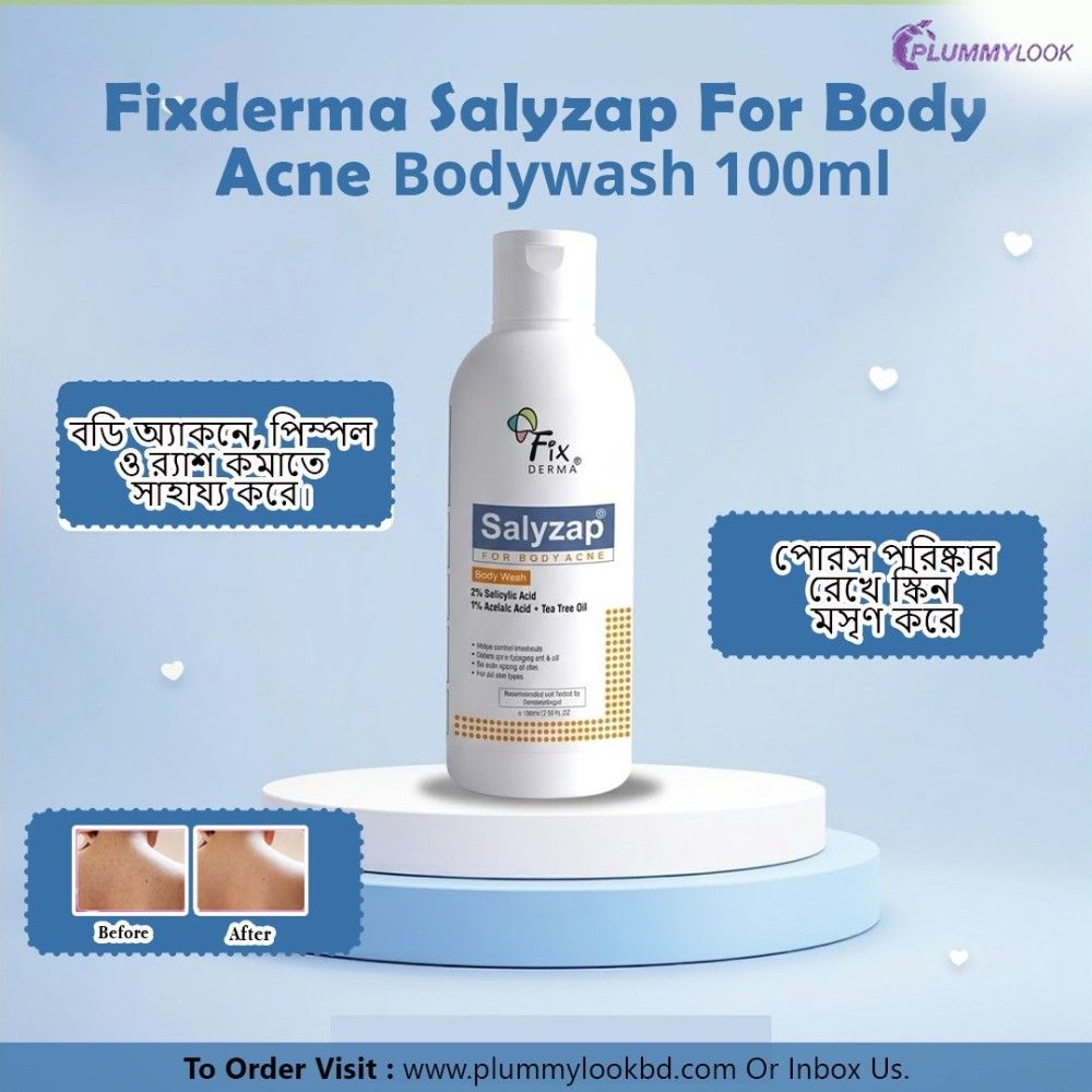 Fixderma Salyzap For Body Acne Bodywash 100ml