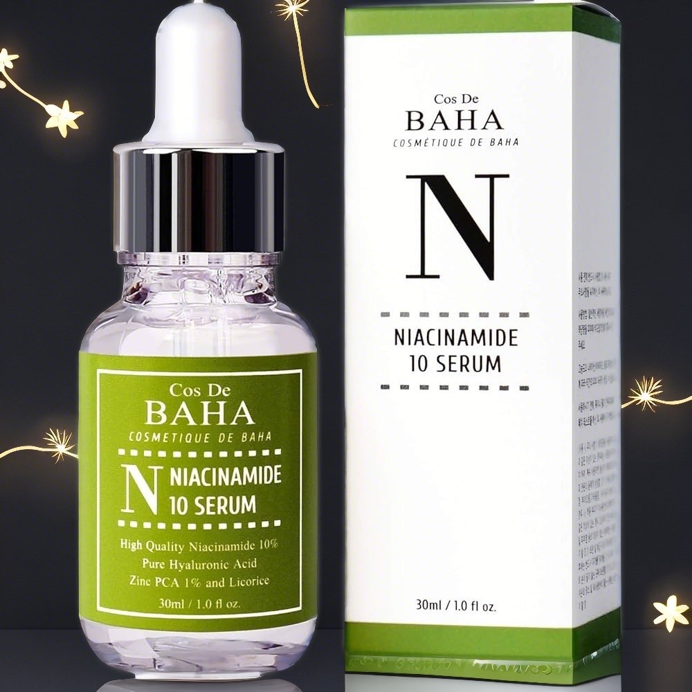 Cos De BAHA 10% Niacinamide + Zinc 1% Serum 30ml