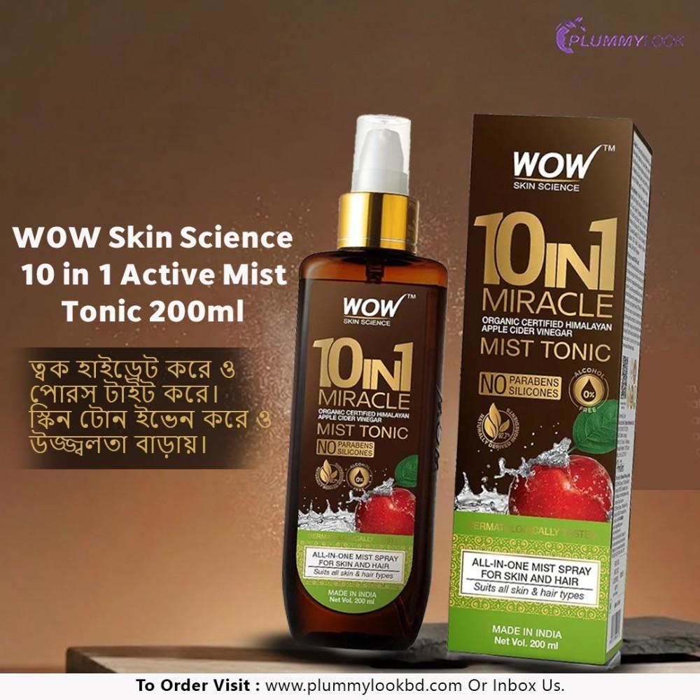 WOW Skin Science 10 in 1 Active Mist Tonic 200ml