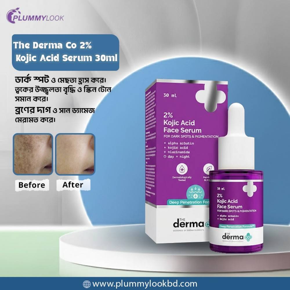 The Derma Co 2% kojic acid face serum 30ml