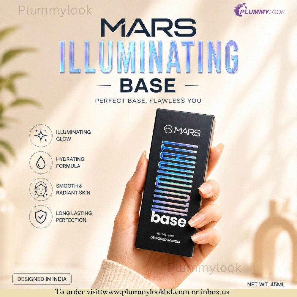 MARS Illuminating Base Dewy Primer With Highlighter 01 (Gold Beam) 45ml