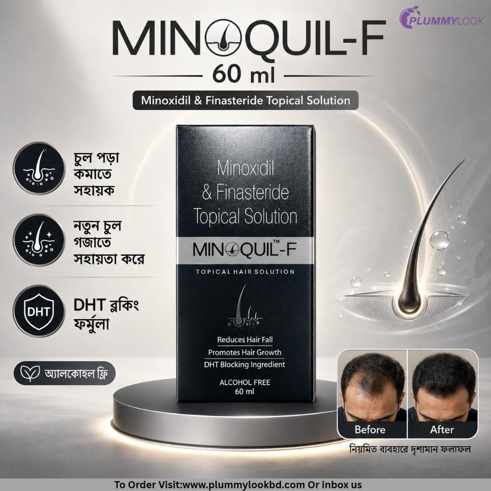 MINOQUIL-F Minoxidil & Finasteride Topical Solution 60ml