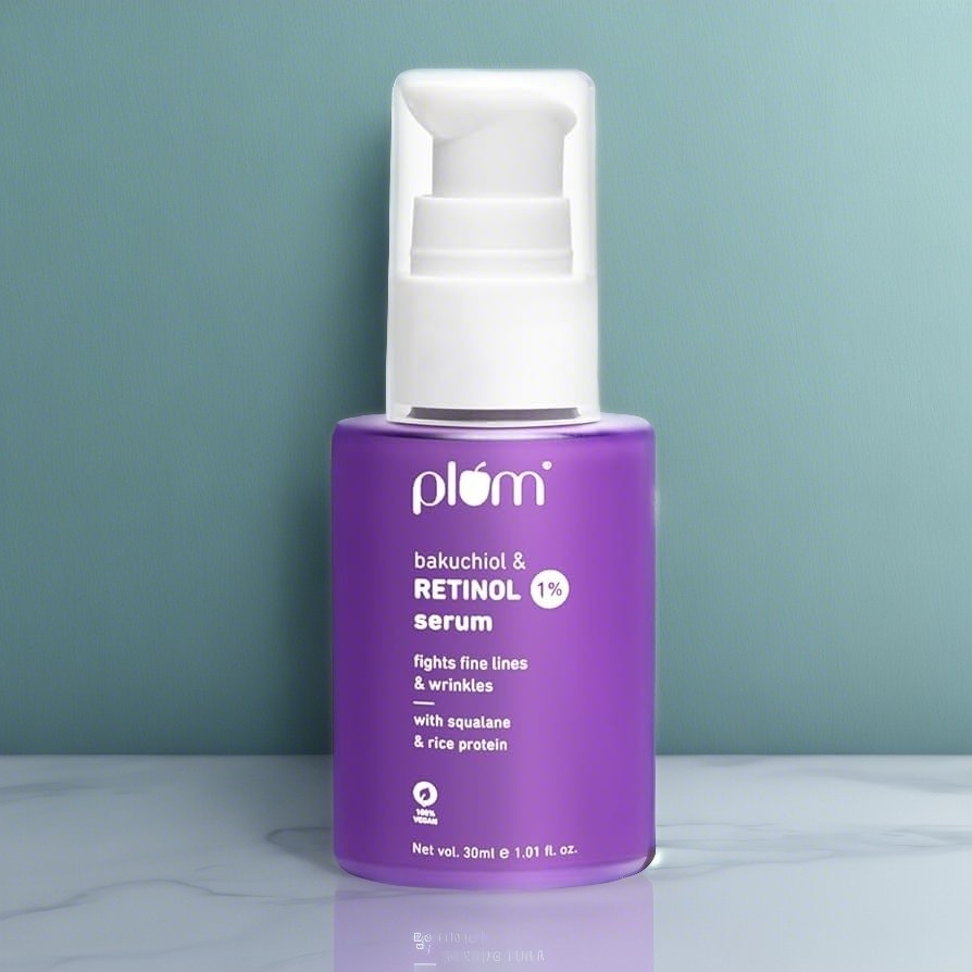 Plum 1% Retinol Face Serum with Bakuchiol 30ml