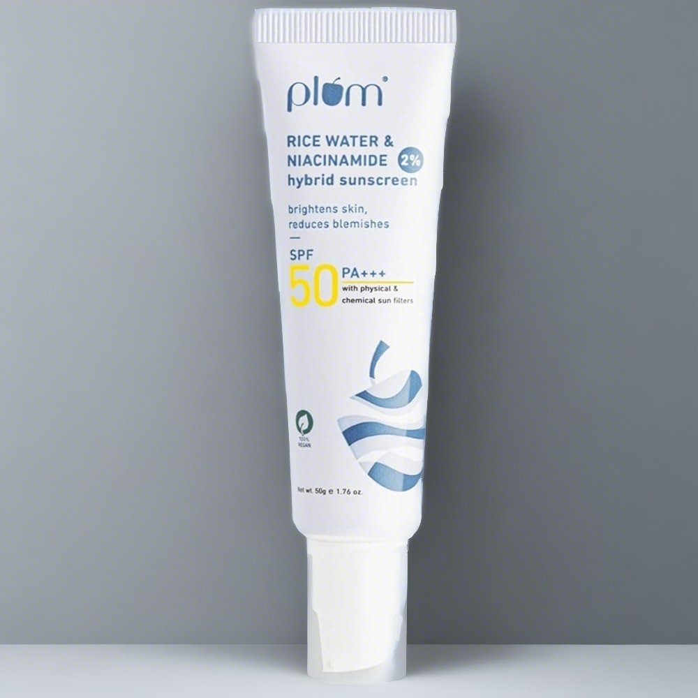 2% Niacinamide & Rice Water SPF 50 PA+++ Brightening Sunscreen 50gm